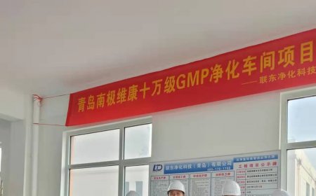 青島高新區(qū)十萬(wàn)級(jí)凈化車(chē)間項(xiàng)目施工